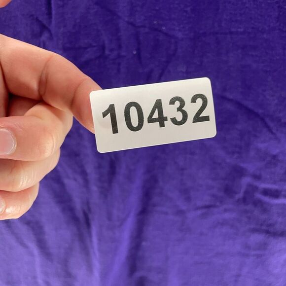 The Joker Shirt Mens 2XL XXL Purple Suite DC Comics Cotton Casual Antihero Logo - Picture 7 of 7